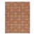 Rug & Kilim’s Scandinavian Style Kilim in Orange, Gray & Brown Geometric Pattern - 6x9 For Sale