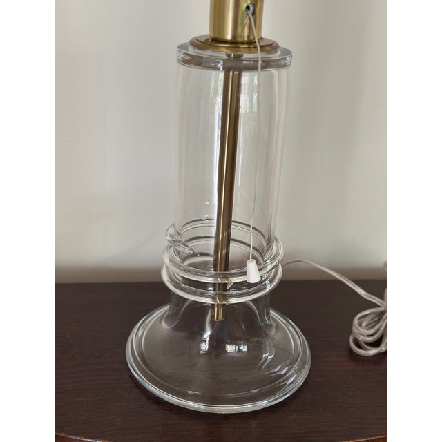 1980s Glass Table Lamp from Atelje Lyktan, 1980s For Sale - Image 5 of 9