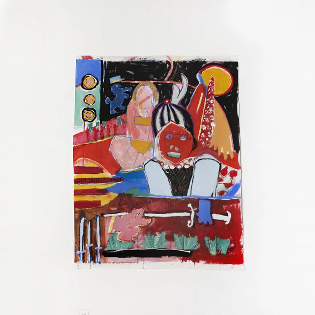 Contemporary Alfonso Reyes, Achievement #2, 2022, Acrylic on Canvas For Sale - Image 3 of 3