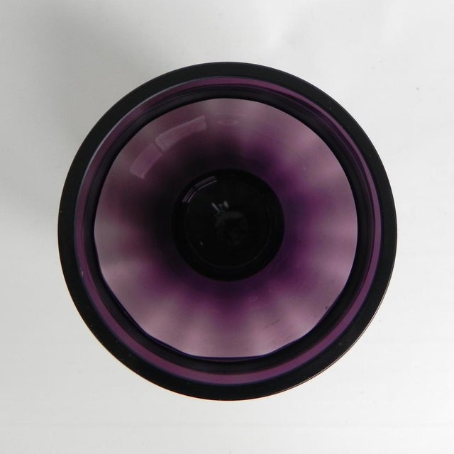 1930s Art Deco Acorn Vase by Willem Jacob Rozendaal for Kristalunie Maastricht, 1931 For Sale - Image 5 of 9