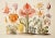 13" X 9" 'Garden Flowers' Botanical Print, Unframed / Herbarium For Sale - Image 6 of 6