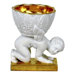 Rare Egg Cup in Paris Porcelain – Dagoty Manufactory – Empire Period