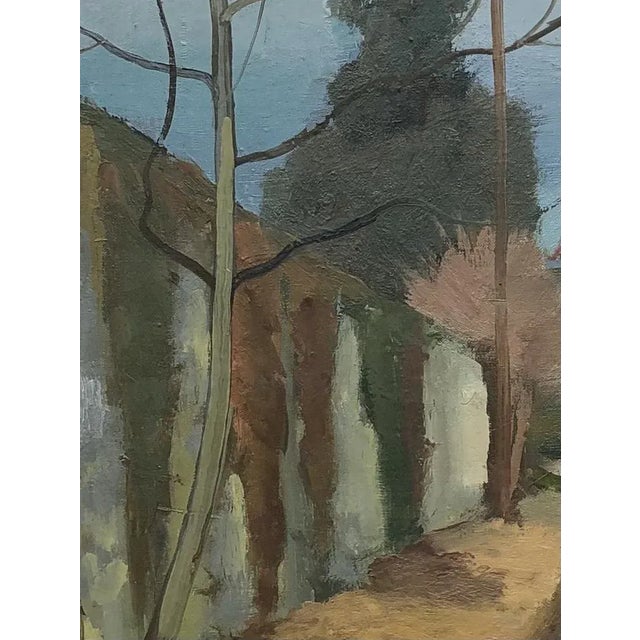 Henry Meylan, Le petit chemin, Oil on Canvas For Sale - Image 4 of 8
