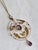 Art Nouveau 9ct Yellow Gold Amethyst Openwork Pendant, 1900 For Sale - Image 17 of 18