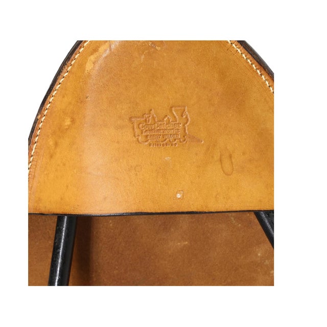 1980s After Jorge Ferrari-Hardoy, Butterfly Chair and Ottoman For Sale - Image 6 of 6