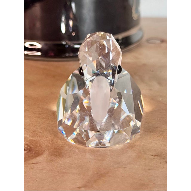 Swarovski Vintage Swarovski Crystal Mallard Duck Figurine For Sale - Image 4 of 6
