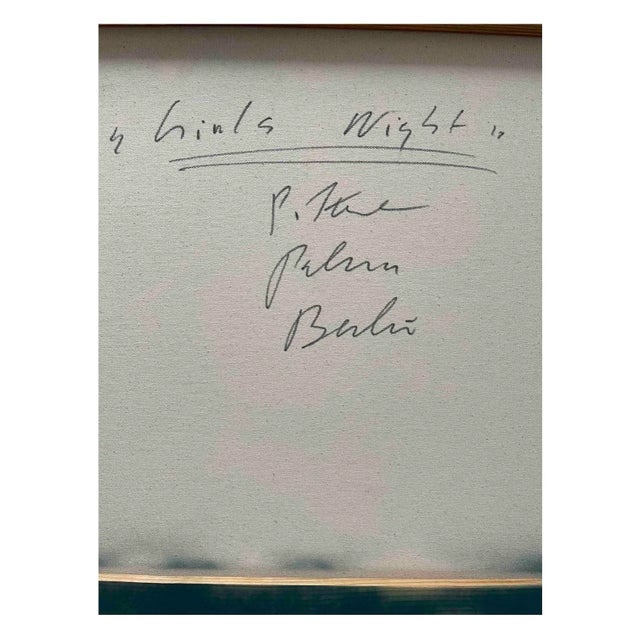 1990s “Girls Night”, Peter Keil, 1997 For Sale - Image 5 of 6