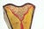 Vintage Moroccan Berber Hand-Painted Hide and Iron Fan-Form Wall Sconce, 1980 For Sale In Palm Springs - Image 6 of 14