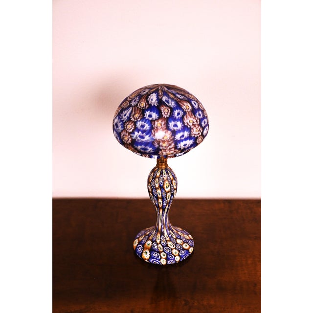 1930s Italian Art Glass Table Lamp by Fratelli Toso, 1930s For Sale - Image 5 of 13