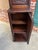 Antique French Breton Hall Cabinet Tall Narrow Carved Crown Bookcase C1880 For Sale - Image 11 of 18
