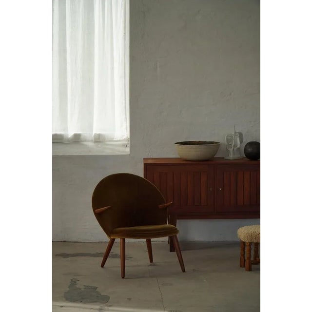 1960s Large Mid-Century Modern Ceramic Bowl attributed to Nils Kähler, Denmark, 1979 For Sale - Image 5 of 15