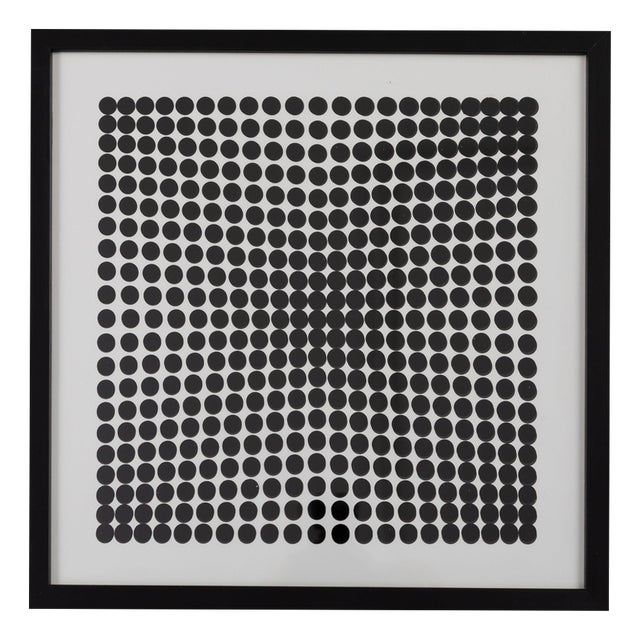 Victor Vasarely, Kinetic Composition IV, Print For Sale