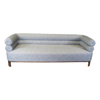 Brigette Romanek Mitchell Gold + Bob Williams Art Deco Style Modern Lucy Sofa For Sale