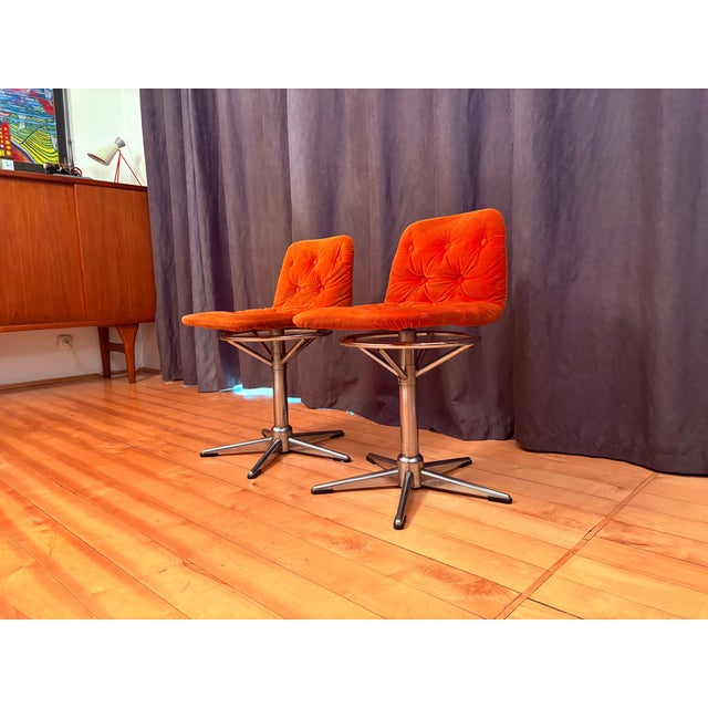 Swivel Chairs, 1960s, Set of 2 For Sale - Image 11 of 13