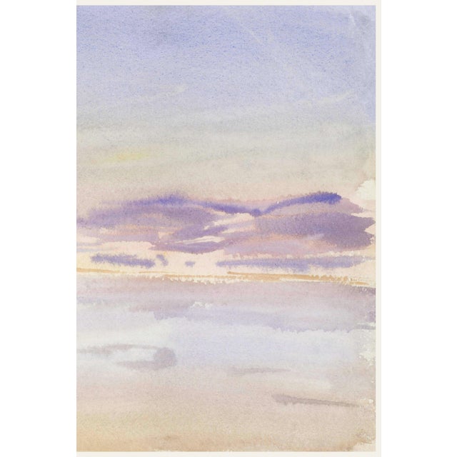 Sunset at Sea by John Singer Sargent, Vintage Art Print, 60" X 40" For Sale - Image 4 of 6