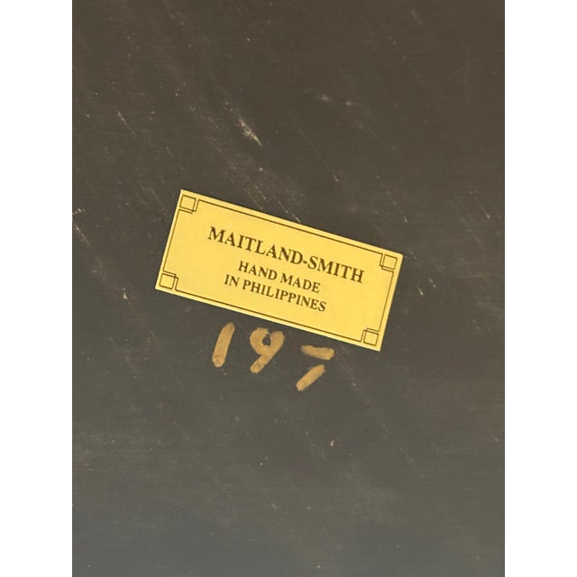 Maitland Smith French Louis XV Style Tessellated Marble Center Table For Sale - Image 11 of 11