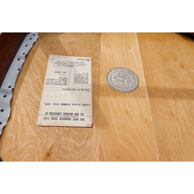 Mid Twentieth Century Modern Kipp Stewart for Calvin Furniture Co. Dining Chairs Set of 4 For Sale - Image 12 of 14