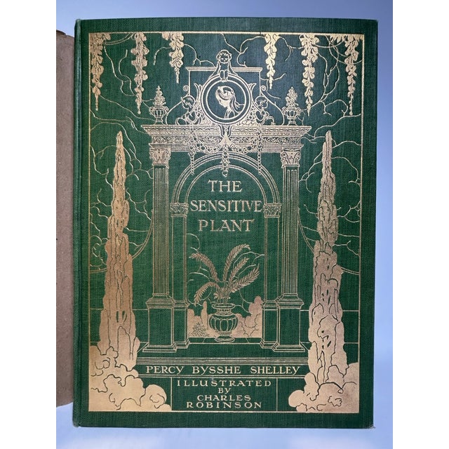 Illustration 1910s Illustrated Quarto, Percy Bysshe Shelley's the Sensitive Plant - 1 Book For Sale - Image 3 of 12
