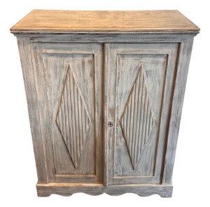 Vintage Swedish Painted Cabinet