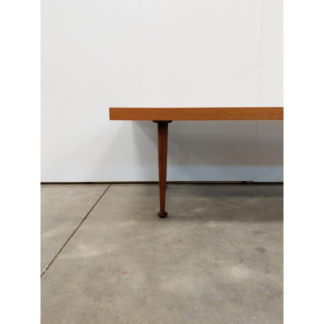 1960s Vintage Mid Century Modern Teak Coffee Table by Meredew For Sale - Image 5 of 8