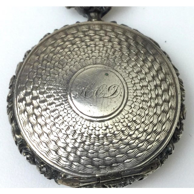 This is a rare form English sterling Birmingham 1832-1833 by Jos. Willmore. HCD is the monogram. Gold wash on the inside....