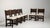 1970s Set of Six Oak Brutalist Dining Chairs For Sale - Image 13 of 15