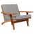 GE-370 Lounge Chair in Oak Frame and Hallingdal Wool by Hans J. Wegner for Getama, 1960s For Sale - Image 9 of 9