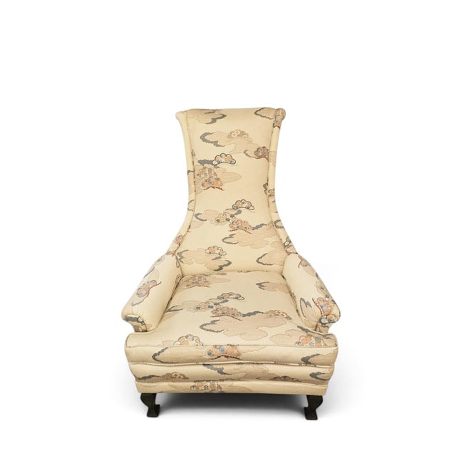 Pair of 1970s Chinoiserie High-Back Throne Chairs, Attributed to Silver Craft For Sale - Image 10 of 14