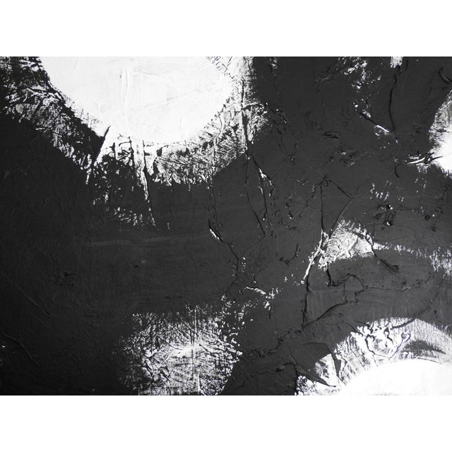 Large-Scale 1980s Abstract Mixed-Media Painting "Trap 17" by Cat Conner For Sale - Image 12 of 15