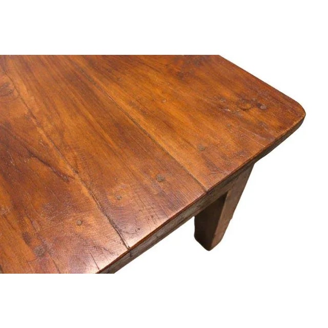 Farm Bench Solid Teak Bench B For Sale - Image 11 of 14