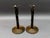 Brutalist Vintage Brutalist Studio Iron Metal Art Candlestick Holders - a Pair For Sale - Image 3 of 8