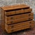 Ethan Allen Vintage Ethan Allen Heirloom Nutmeg Maple 3 Drawer Low Dresser or Bachelor's Chest (10-4551) For Sale - Image 4 of 14