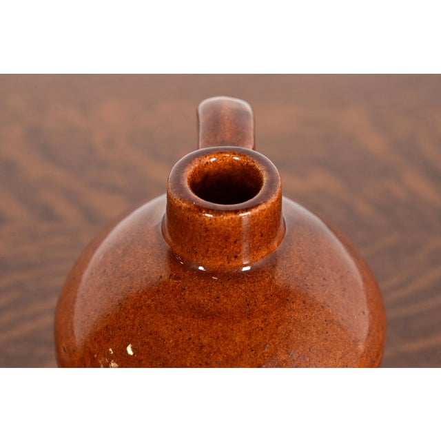 Ceramic Roycroft Pottery Antique Arts & Crafts Glazed Ceramic Jug, Circa 1920s For Sale - Image 7 of 14