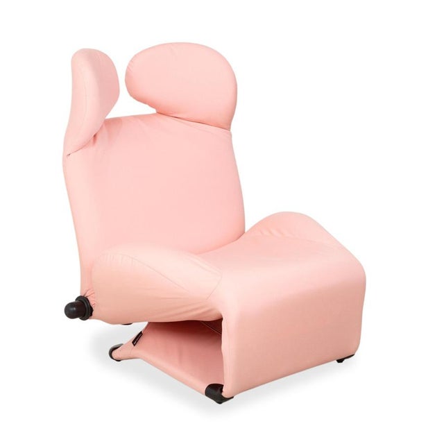 Wink Fabric Armchair with Manual Function by Toshiyuki Kita for Cassina For Sale - Image 15 of 15