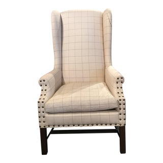 Lee Wingback Arm Chair For Sale