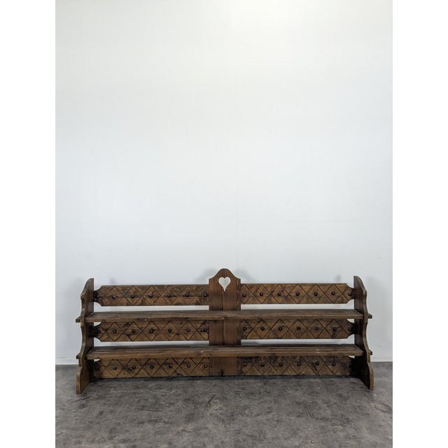 Medieval Brown Wall Shelf, in Very Good conditions.
