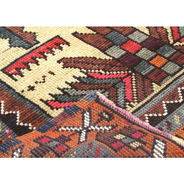 1960s Turkish Oushak Runner For Sale - Image 4 of 7