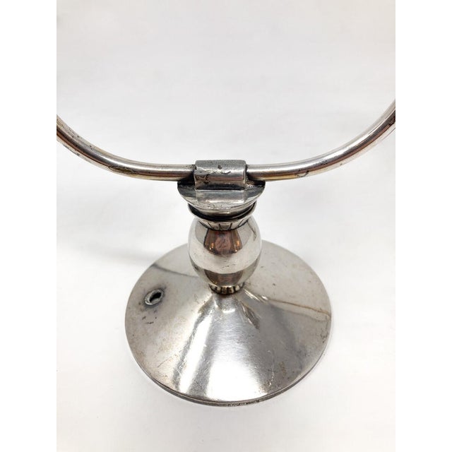 Silver Mid-Century Modern Chandeliers, 1930s, Set of 2 For Sale - Image 8 of 11