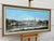 Painting of Figures & Boats on Truro Harbour with Cathedral by British Artist 1985 Circa For Sale - Image 11 of 18