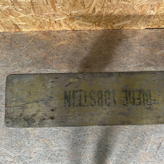 Brewers Folding Wood Bench, 1950s For Sale - Image 3 of 4