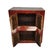 Pair Red Antique Cabinets For Sale - Image 9 of 10