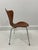 Wood Model 3107 Chairs in Teak by Arne Jacobsen for Fritz Hansen, 1960s, Set of 4 For Sale - Image 7 of 14