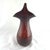 Walter Blenko JIP Jack in the Pulpit Vase Amberina Ribbed Signed This beautifully hand-crafted and rare "Walter Blenko"...
