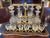 19th Century Walnut Burl Liquor Cabinet, Set of 21 For Sale - Image 9 of 14