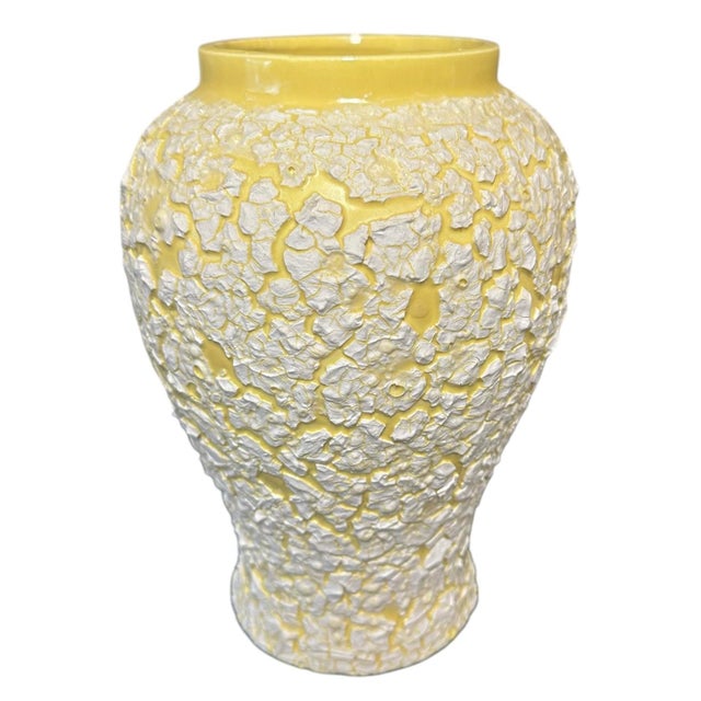 Vintage Fat Lava Styled Textured Ceramic Ginger Jar. For Sale In Birmingham - Image 6 of 12