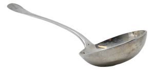 Plain Silver Soup Ladle