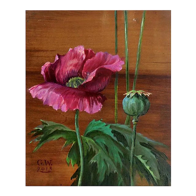 Gabryela Wąsowicz, Pink Poppy, 2013 For Sale