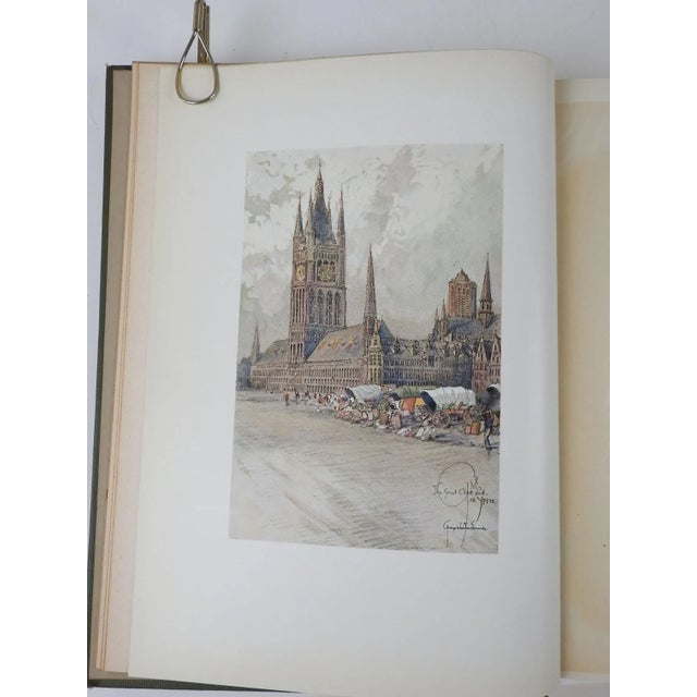 Vanished Towers And Chimes of Flanders by George Wharton Edwards, illustrated by author. Published by Penn Publishing...