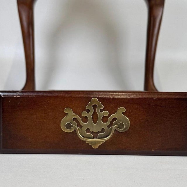 Antique English Walnut Side Table For Sale - Image 11 of 13