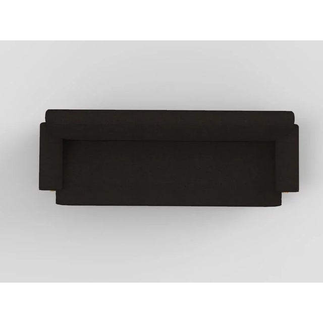 Modern Paloma Sofa in Famiglia 53 Fabric and Oak by Collector For Sale - Image 4 of 6